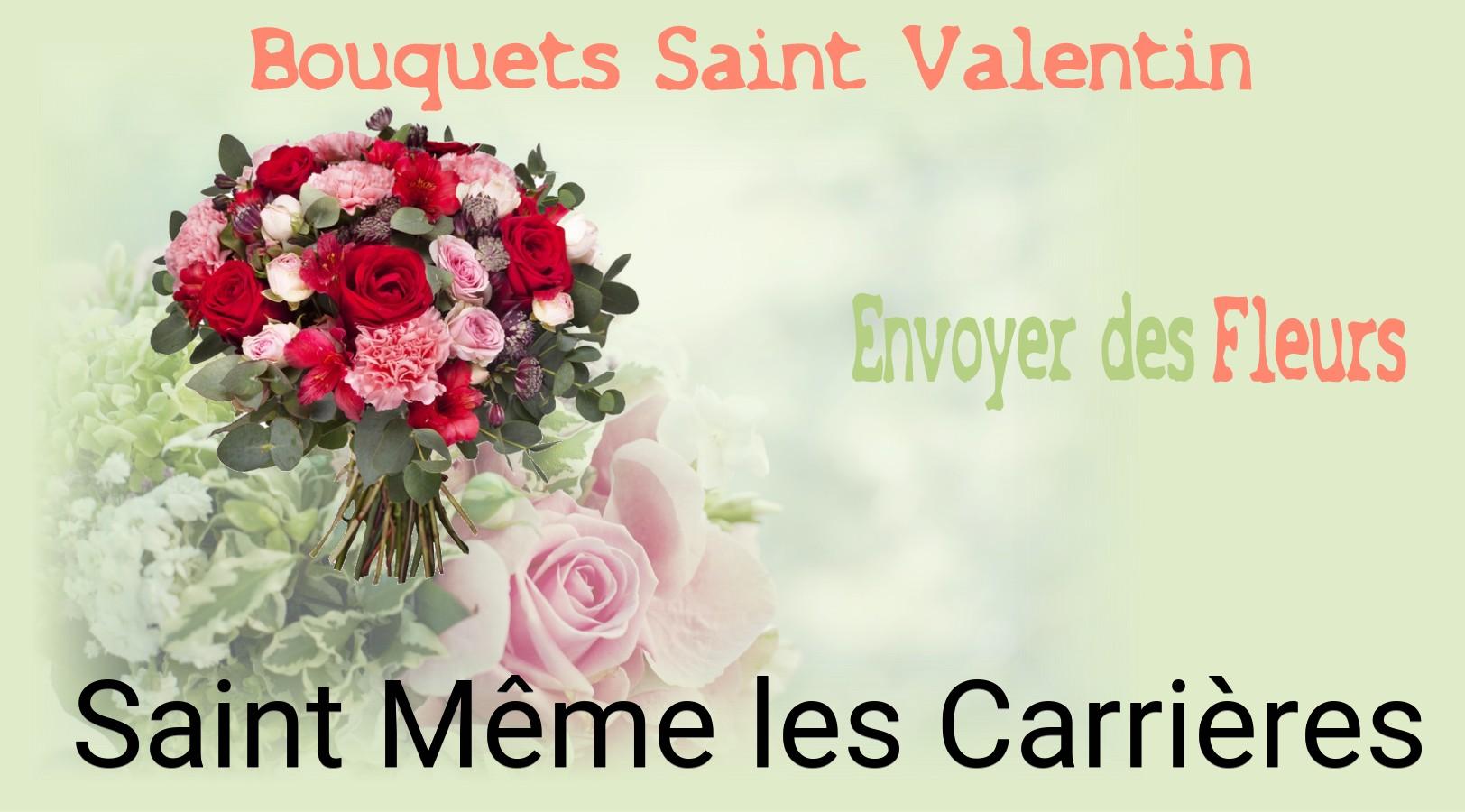 Roses de Saint-Valentin livrées à Saint-Même-les-Carrières